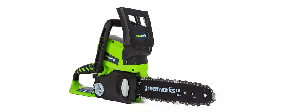 Greenworks 10-Inch Cordless Chainsaw
