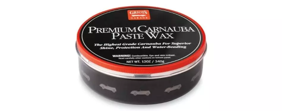 Griot's Garage Premium Carnauba Paste Wax