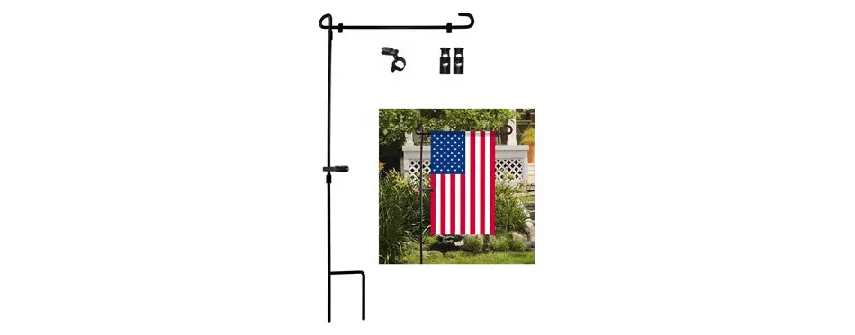 HOOSUN Premium Garden Flag Pole