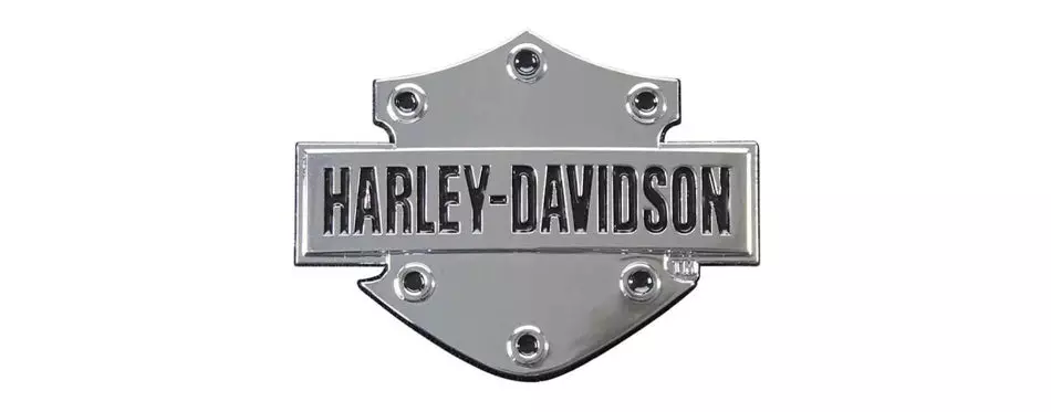 Harley-Davidson Bar & Shield 3D Chrome Decal
