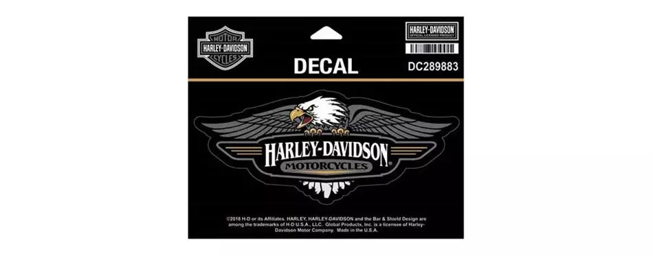 Harley-Davidson Vintage Eagle Logo Decal 1
