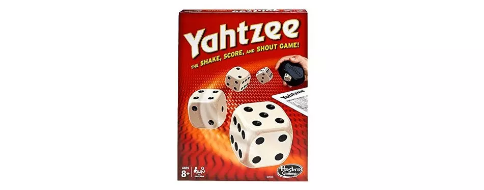 Hasbro Gaming Yahtzee Travel Game