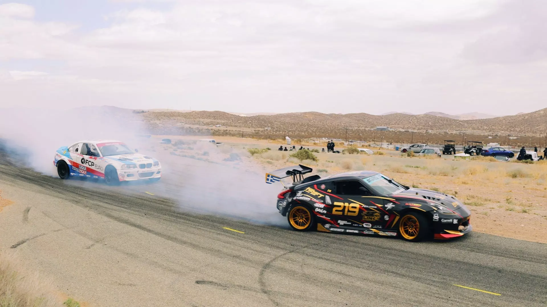 The Most Extreme Drift Cars Keep Roasting Their Tires When They Go Straight