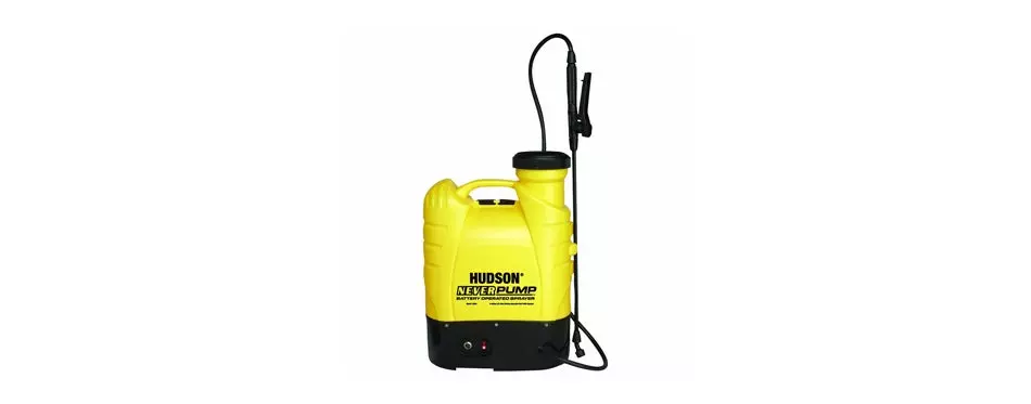 hudson 13854 Never pump bak pak 4 gallon battery operated sprayer