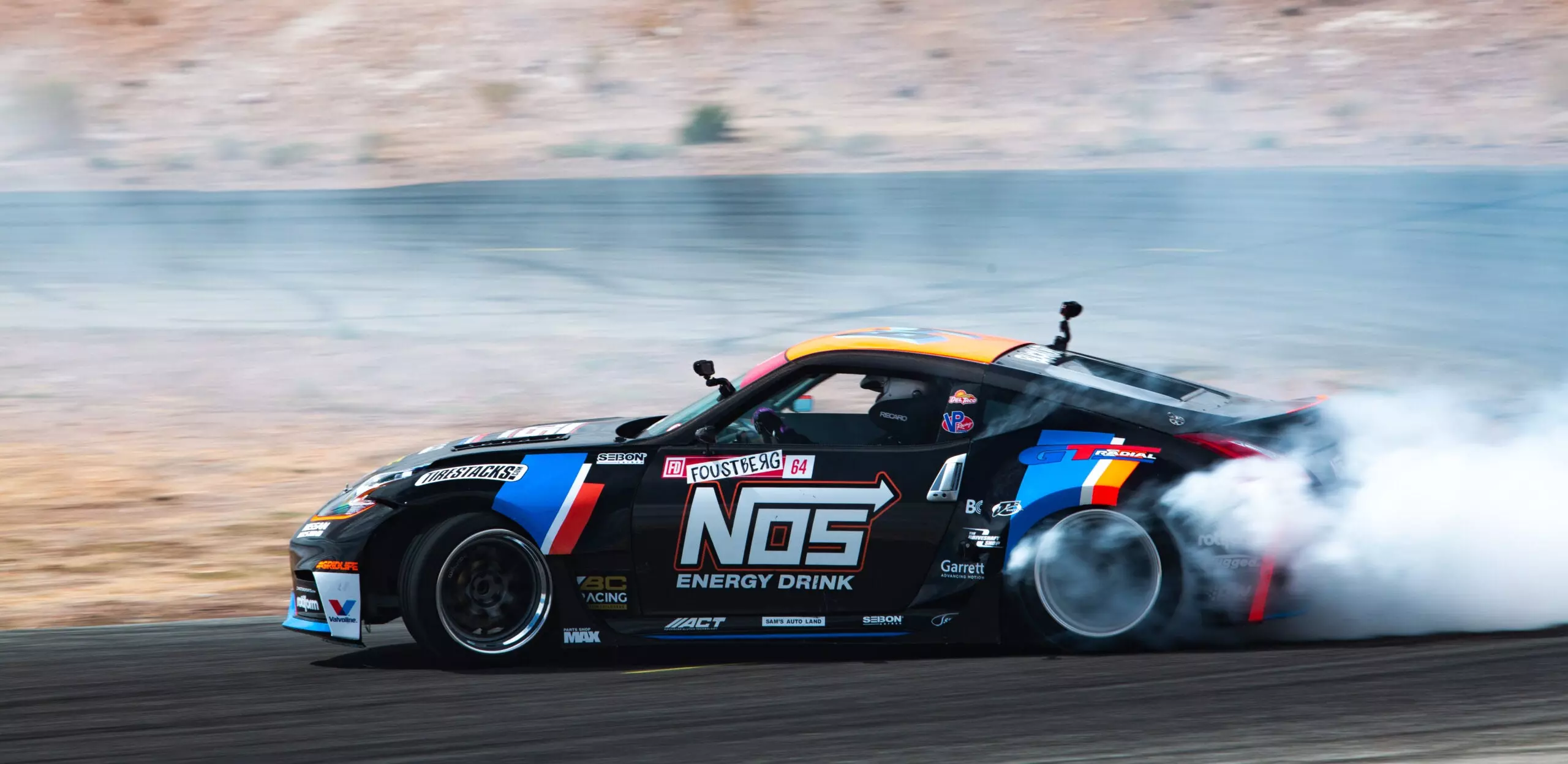 A 370Z With Twin-Turbos Makes A Great Drift Machine