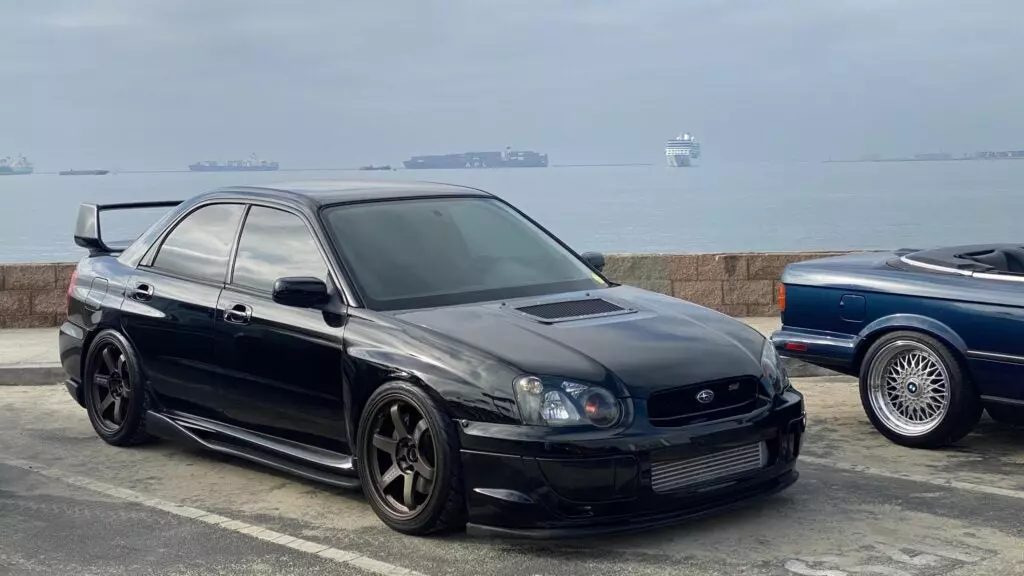 A Subaru WRX STI and TE37s Are a Match Made in Garage Heaven