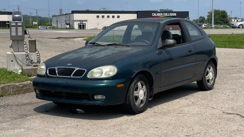 My First Trip in the $800 Daewoo Involved Building a Makeshift Power Steering Line on the Side of the Road