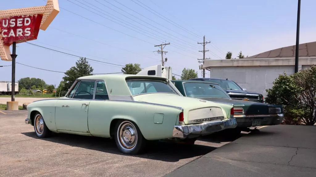 green studebaker rear