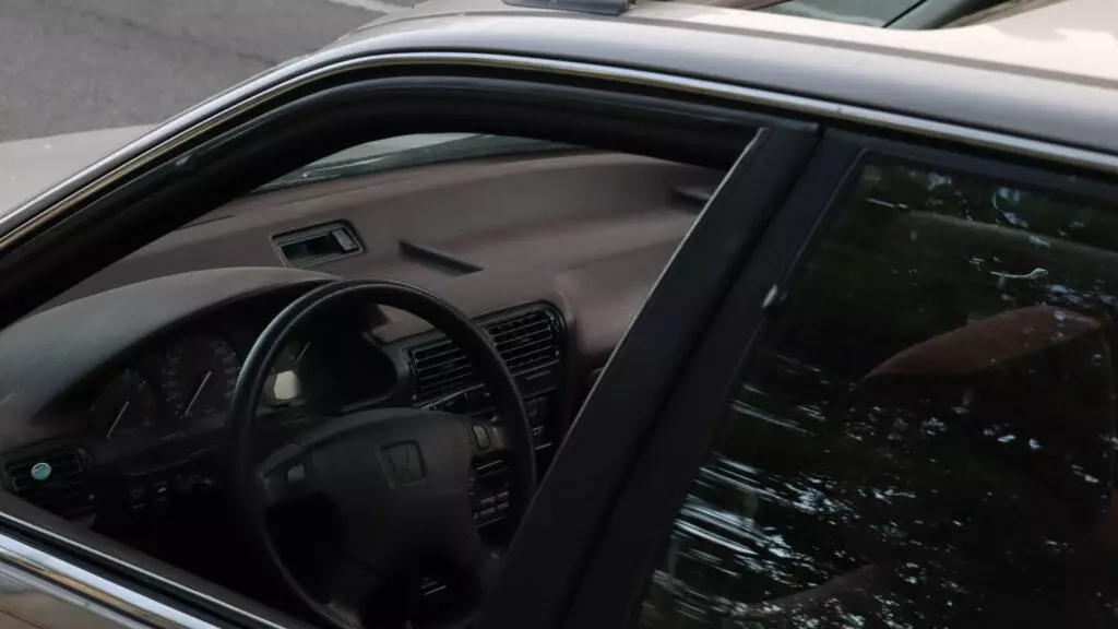 1993 Accord Wagon with window down