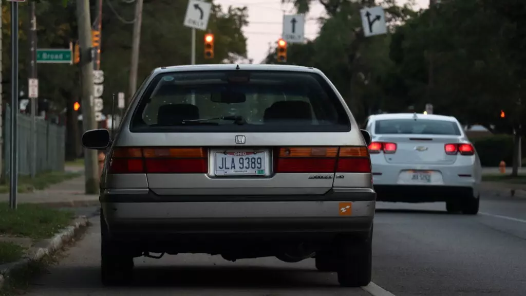 1993 Honda Accord Rear