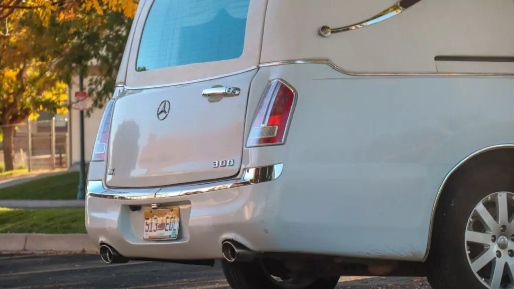 Hearse Van Rear