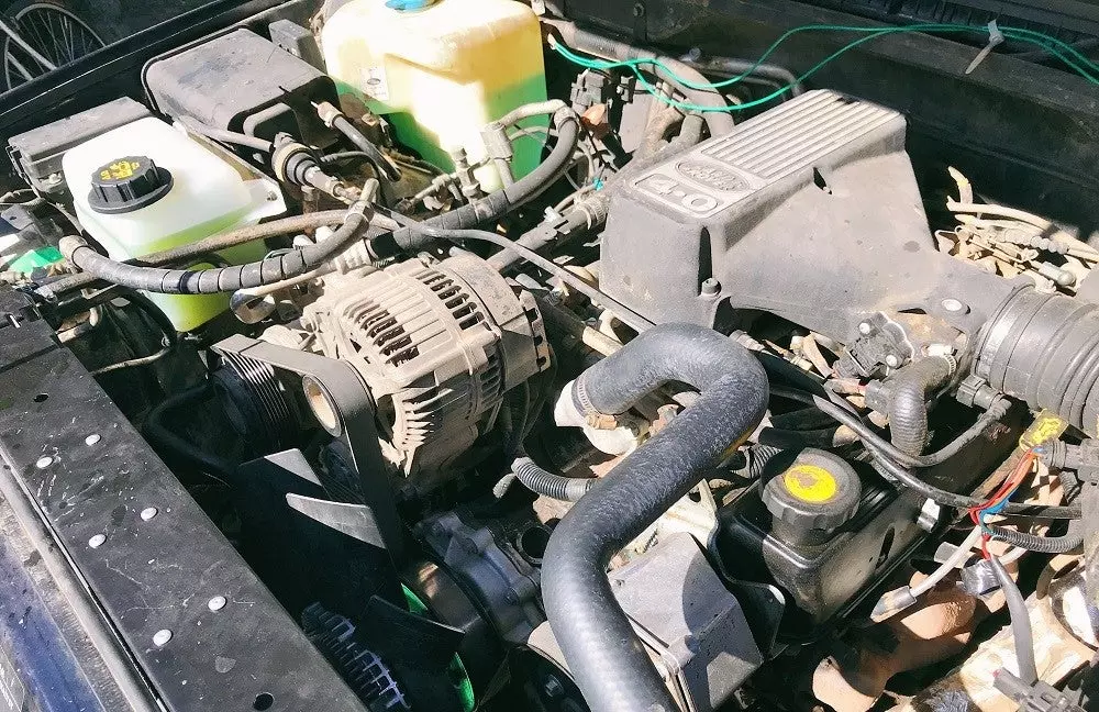 It Only Took a Tiny Bit of JB Weld To Do a Flawless Radiator Installation In My Land Rover Discovery