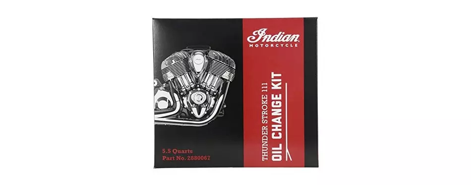 Indian Thunder Stroke Motorcycle Oil Change Kit