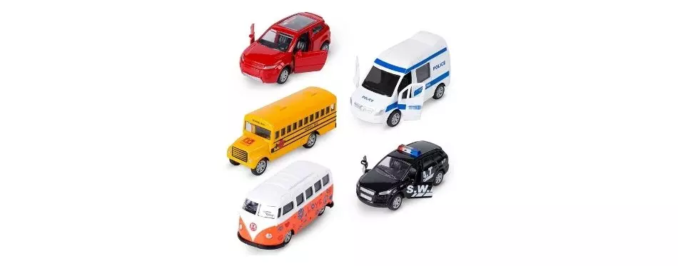 Kidami Die-Cast Set of Toy Cars