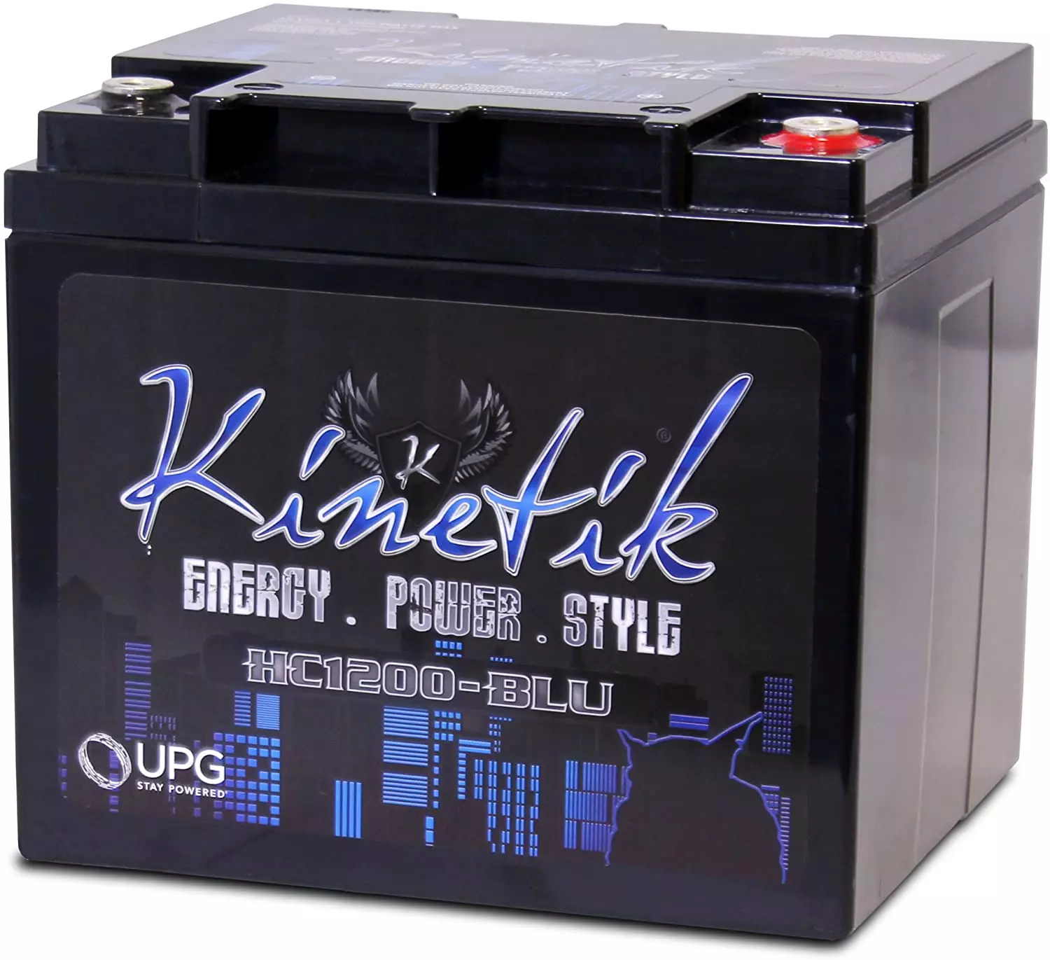 Kinetik HC1200-BLU Black Lead Acid Battery