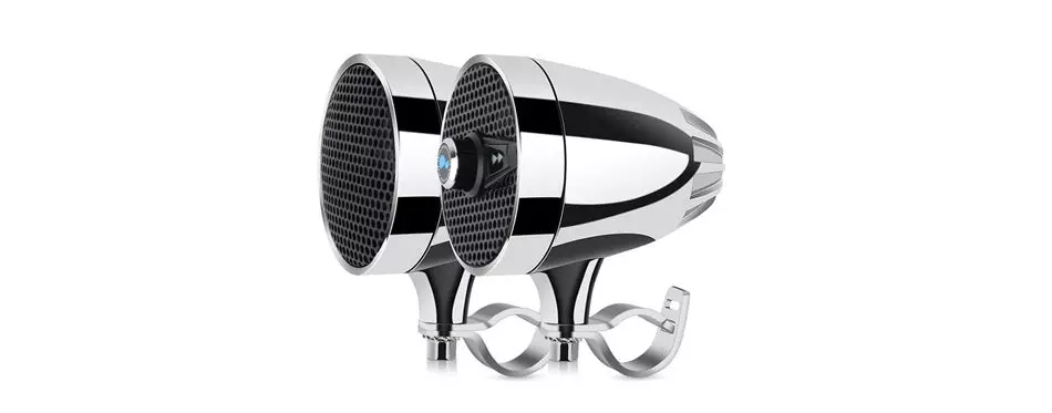LEXIN LX-S3 Motorcycle Bluetooth Speakers with FM Radio Antenna