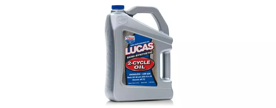 Lucas Oil Semi-Synthetic 2-Cycle Dirt Bike Oil