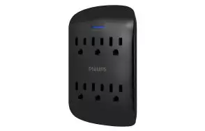 Philips 6-Outlet Surge Protector Tap