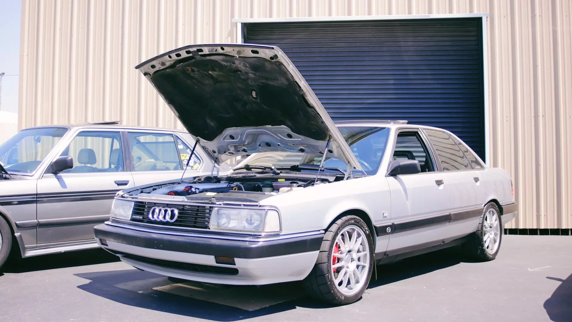 An Old Audi With a Modern Turbo Inline Five-Cylinder Engine; Now That Is Cool | Autance