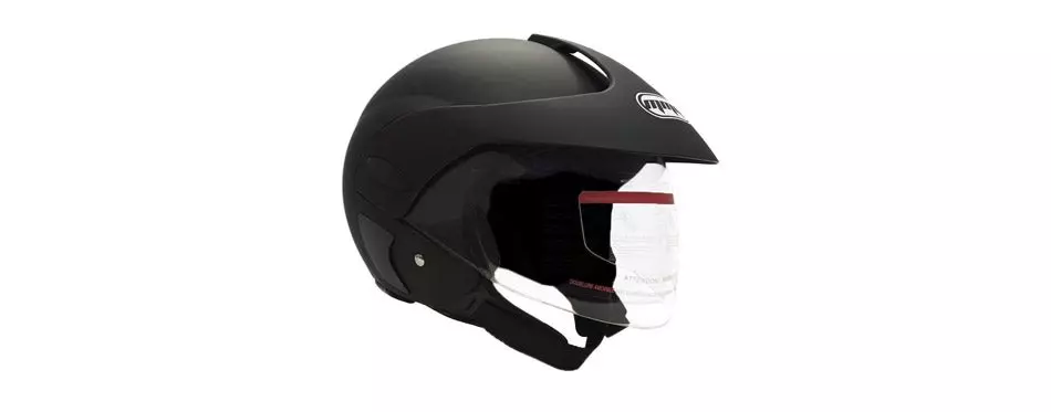 MMG Motorcycle Open Face Scooter Helmet