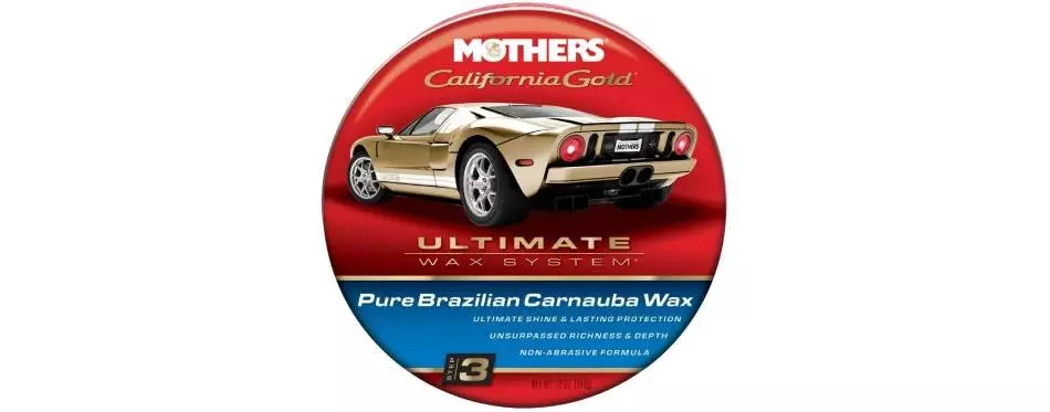 Mothers California Gold Pure Brazilian Carnauba Wax Paste