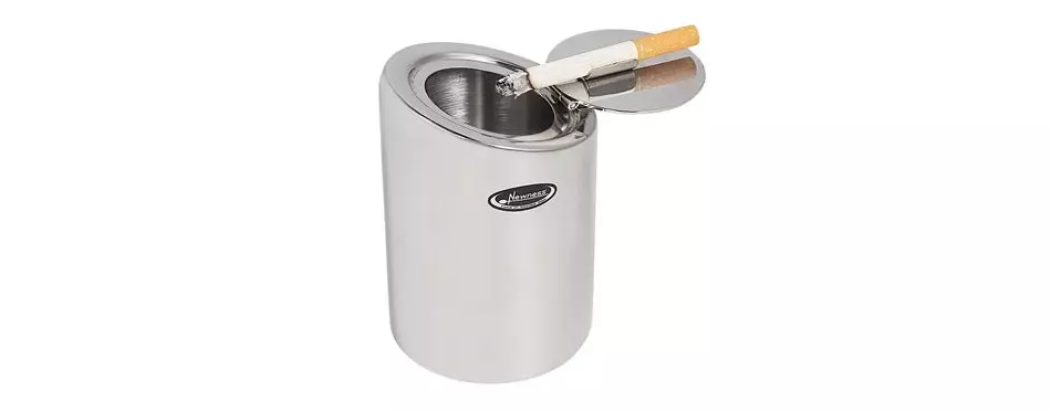 Newness Focus On Stainless Steel Car Ashtray