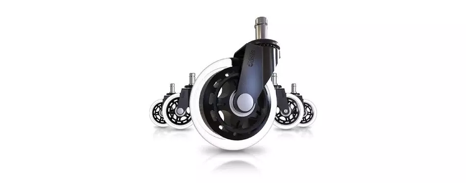 office chair caster wheels rollerblade style