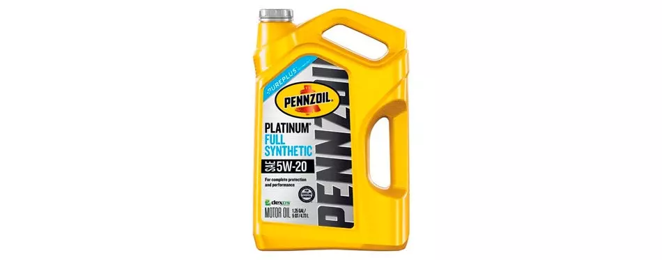 Pennzoil 550046122 Platinum 5 quart 5W-20 Full Synthetic Motor Oil