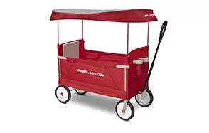 Radio Flyer 3-in-1 EZ Folding Outdoor Collapsible Wagon
