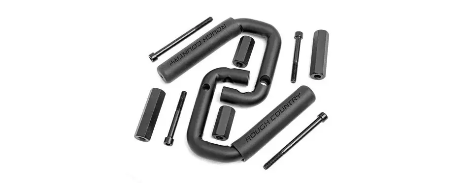 Rough Country Black Front Grab Handles