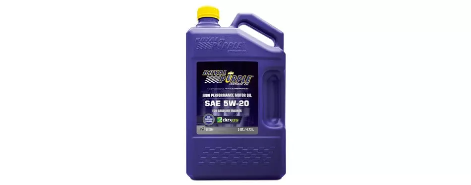 Royal Purple 51520 SAE 5W-20 High Performance Synthetic Motor Oil