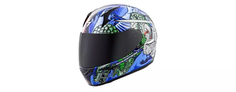 Scorpion R410 Bushido Motorcycle Helmet