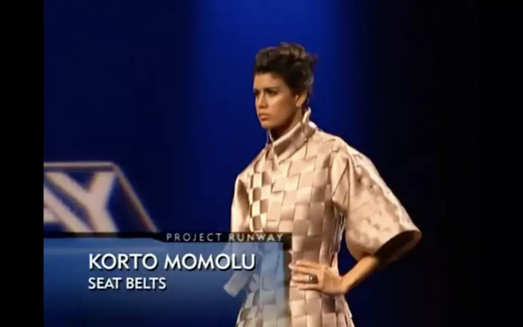 Korto Momolu’s Seatbelt Coat Was the Closest a Saturn VUE Ever Got to High Fashion
