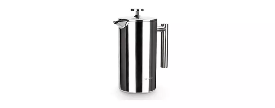 Secura Stainless Steel French Press RV Coffee Maker