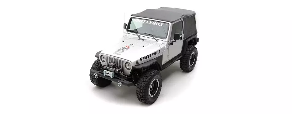 Smittybilt Black Diamond OE Style Jeep Soft Top