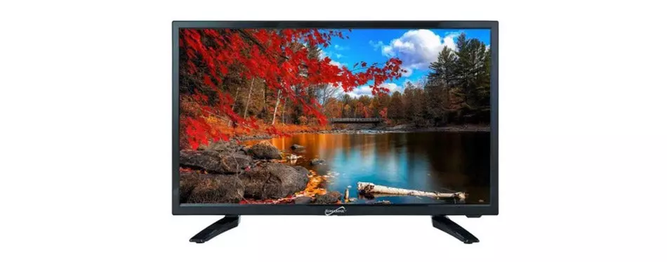 Supersonic LED Widescreen TV for RV Use