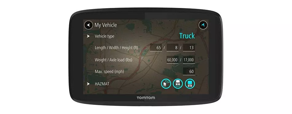 TomTom Trucker 620 GPS Navigation Device for Trucks