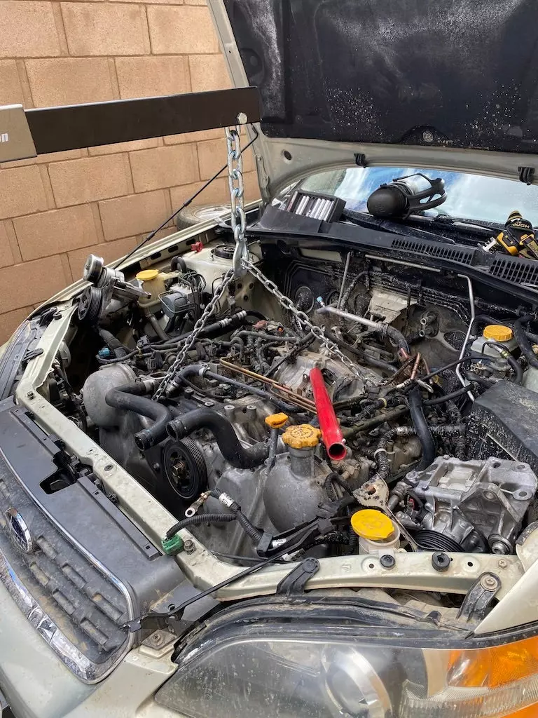 Removing My Subaru Outback’s Flat-Six Engine Was Actually Easy and Fun