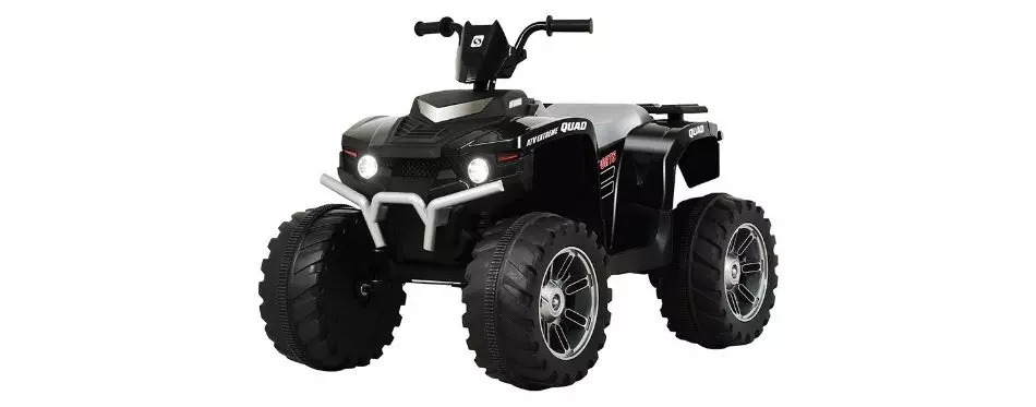 Uenjoy 12V Kids Electric 4-Wheeler ATV Quad Ride On Car