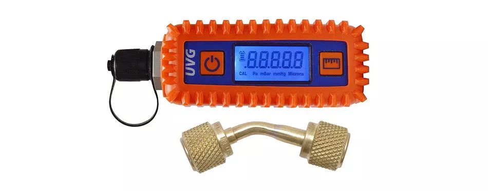 Uniweld UVG Digital Vacuum Gauge & Adaptor