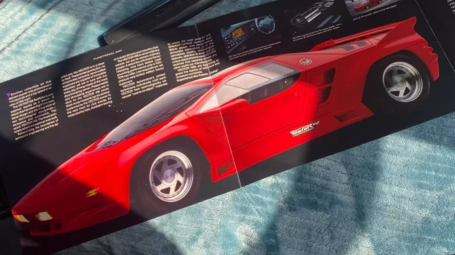 This Vector W8 Brochure Is a Cool Artifact From a Wild Moment American in Supercar History | Autance