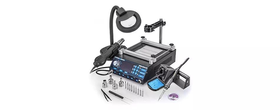 X-TRONIC All In One Hot Air Rework Soldering Iron Station