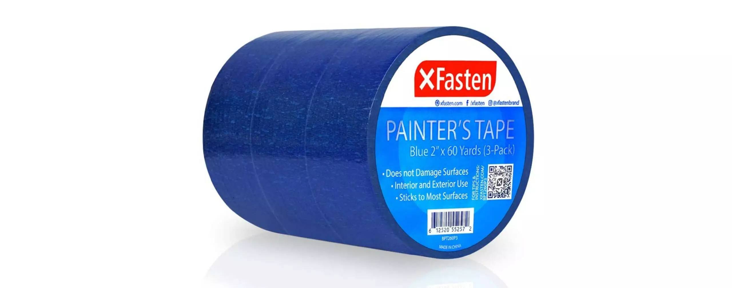 XFasten Professional Blue Painters Tape