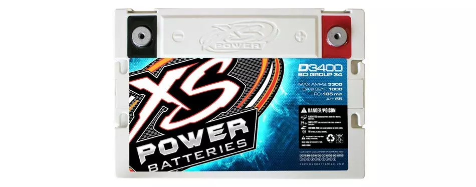 XS Power AGM Car Audio Battery