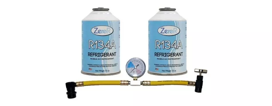 ZeroR R134a AC Refrigerant Top-Kit