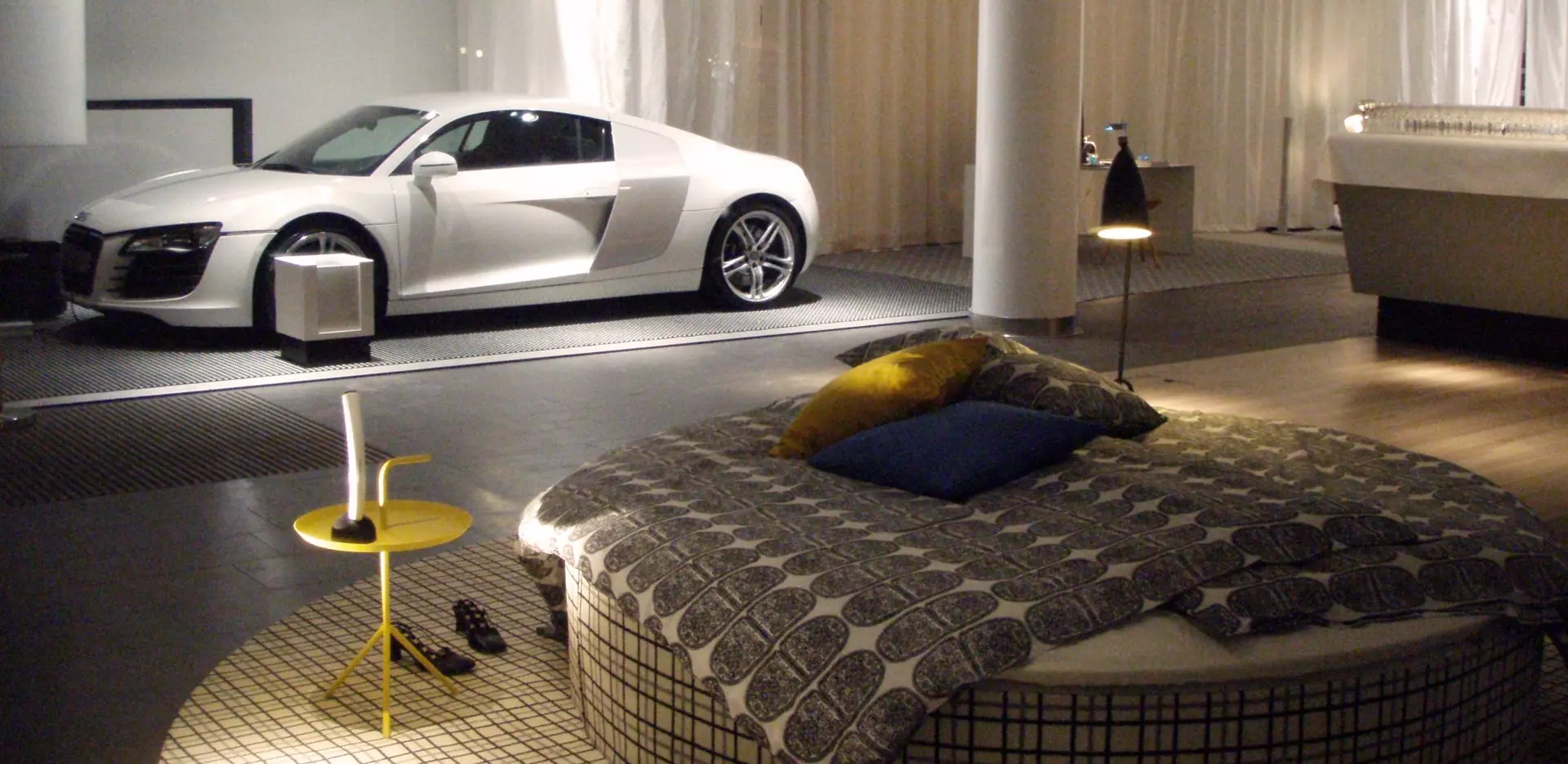 This Swedish Audi Dealer Was a Bedroom and a Showroom