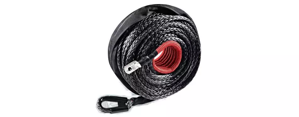 auxmart synthetic winch rope