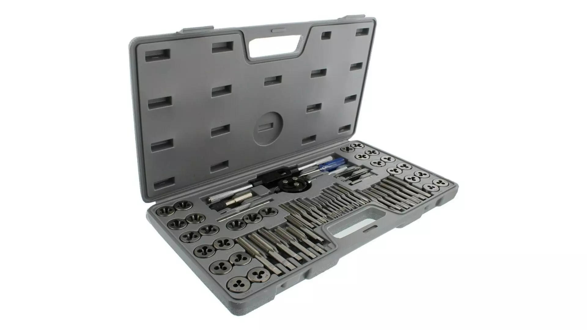 ABN Metric and SAE Standard Tap and Die 60-Piece Rethread Set