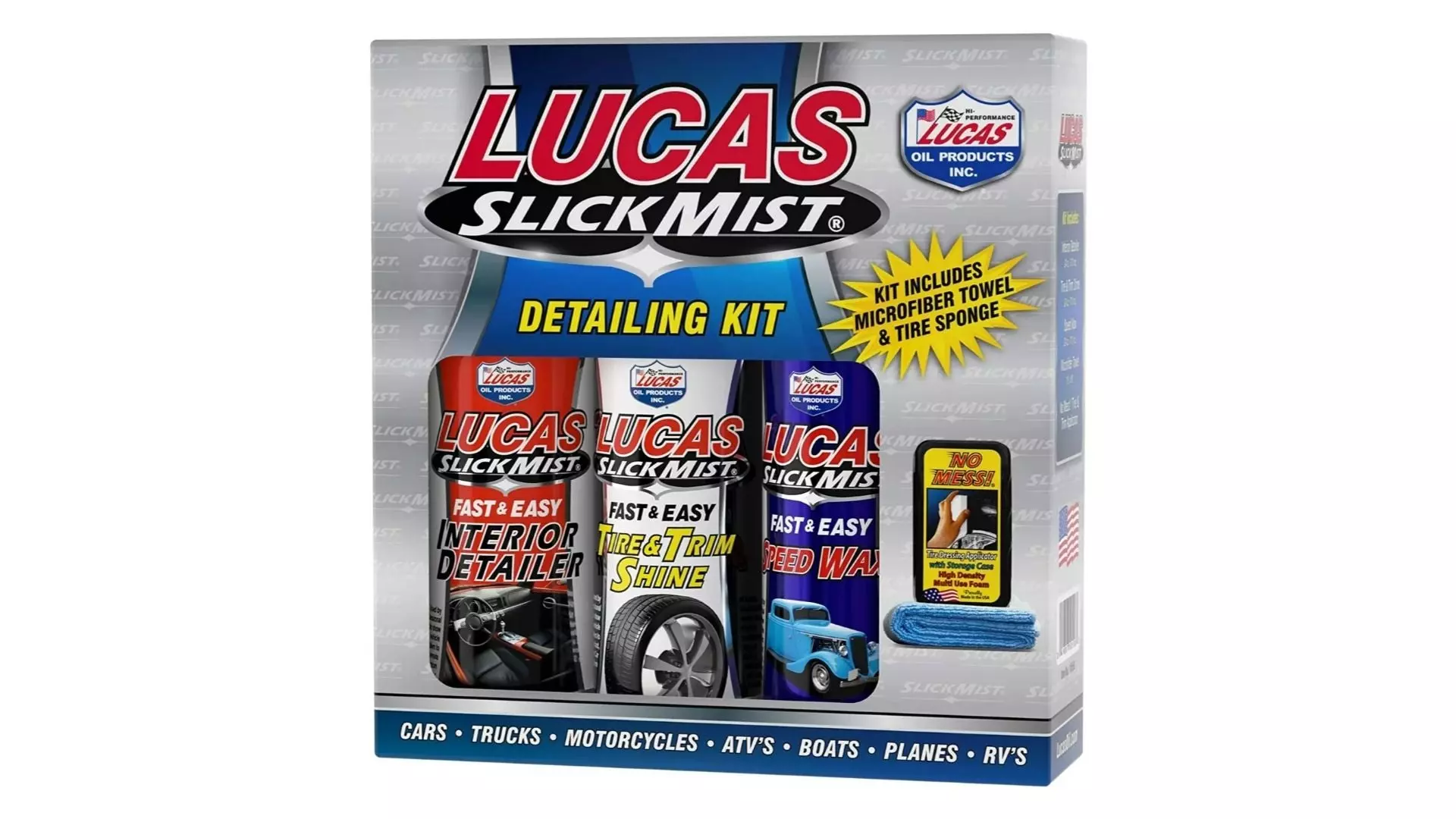 Lucas Oil 051-804 10558 Slick Mist Detail Kit