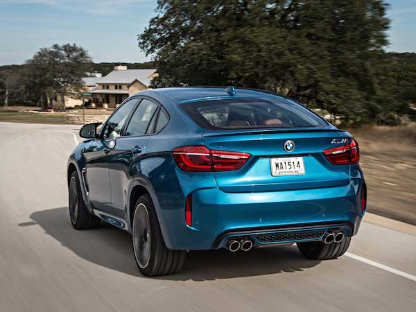 BMW X6 M Rear